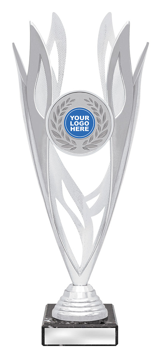 Lantern - Silver / Blue 285mm