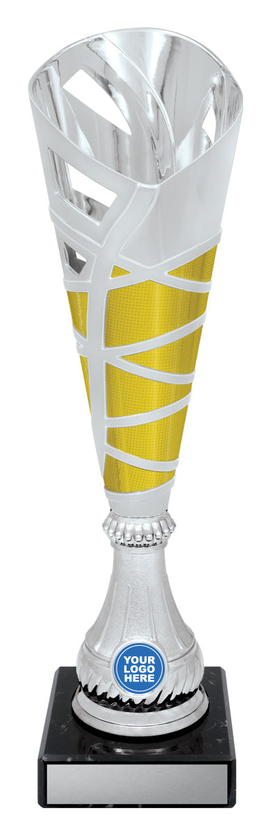Hex Cup - Silver / Gold 390mm