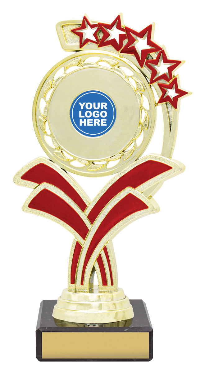 Gold / Red Kona 190mm