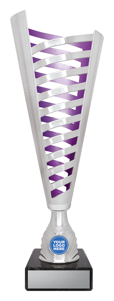 Citadel - Silver / Purple 345mm