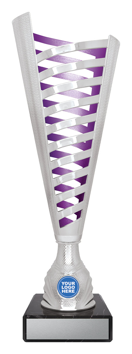 Citadel - Silver / Purple 355mm