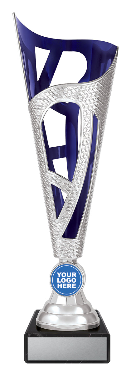 Dragon - Silver & Blue 335mm