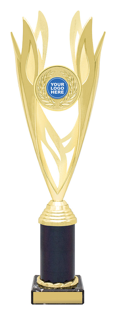 Lantern - Gold / Black 360mm