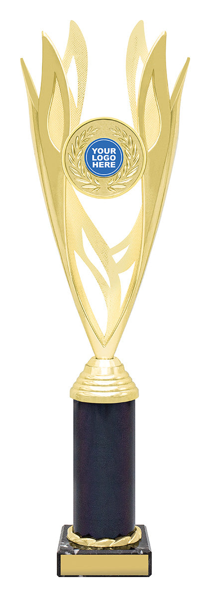 Lantern - Gold / Black 385mm