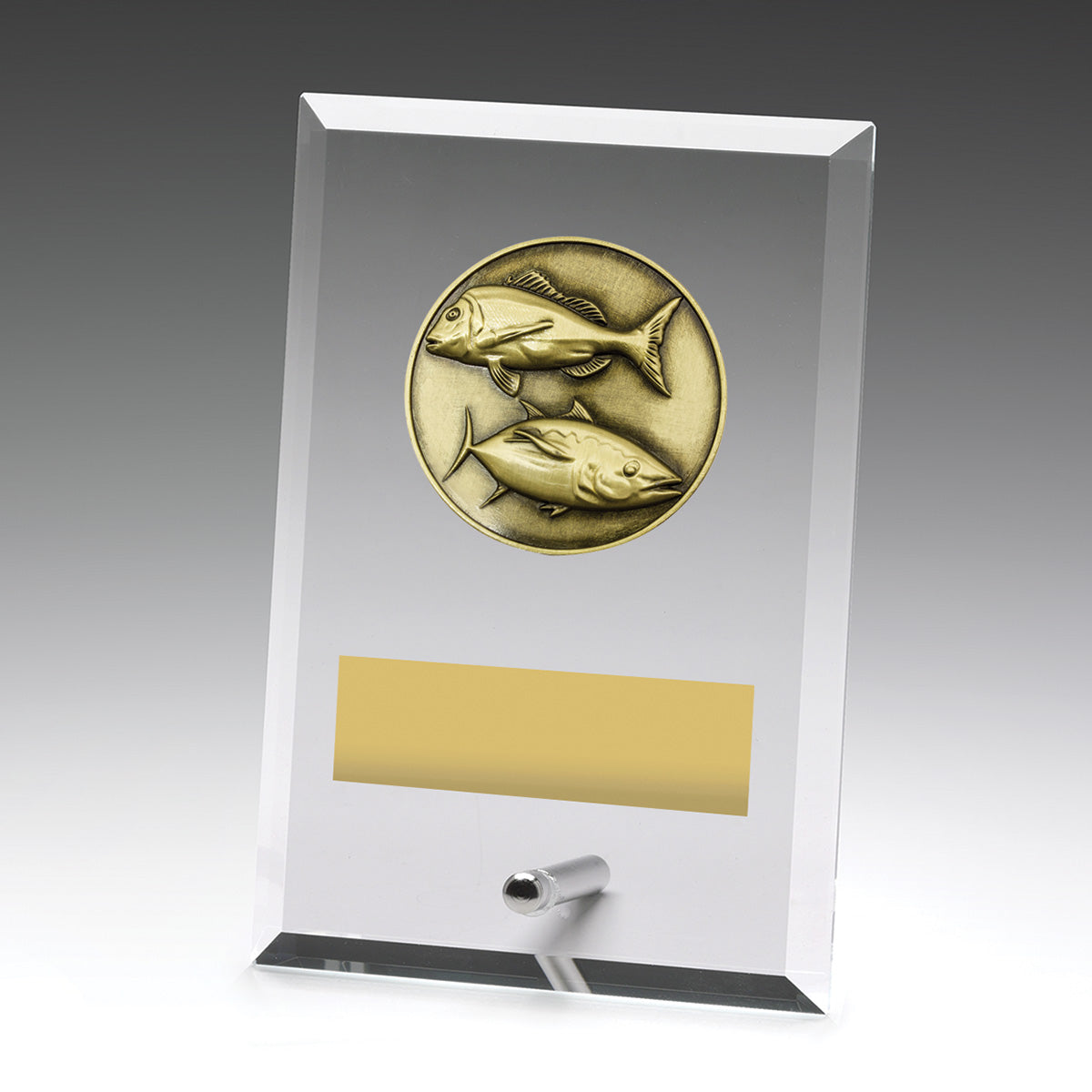 Glass Plaques - Fishing 150mm