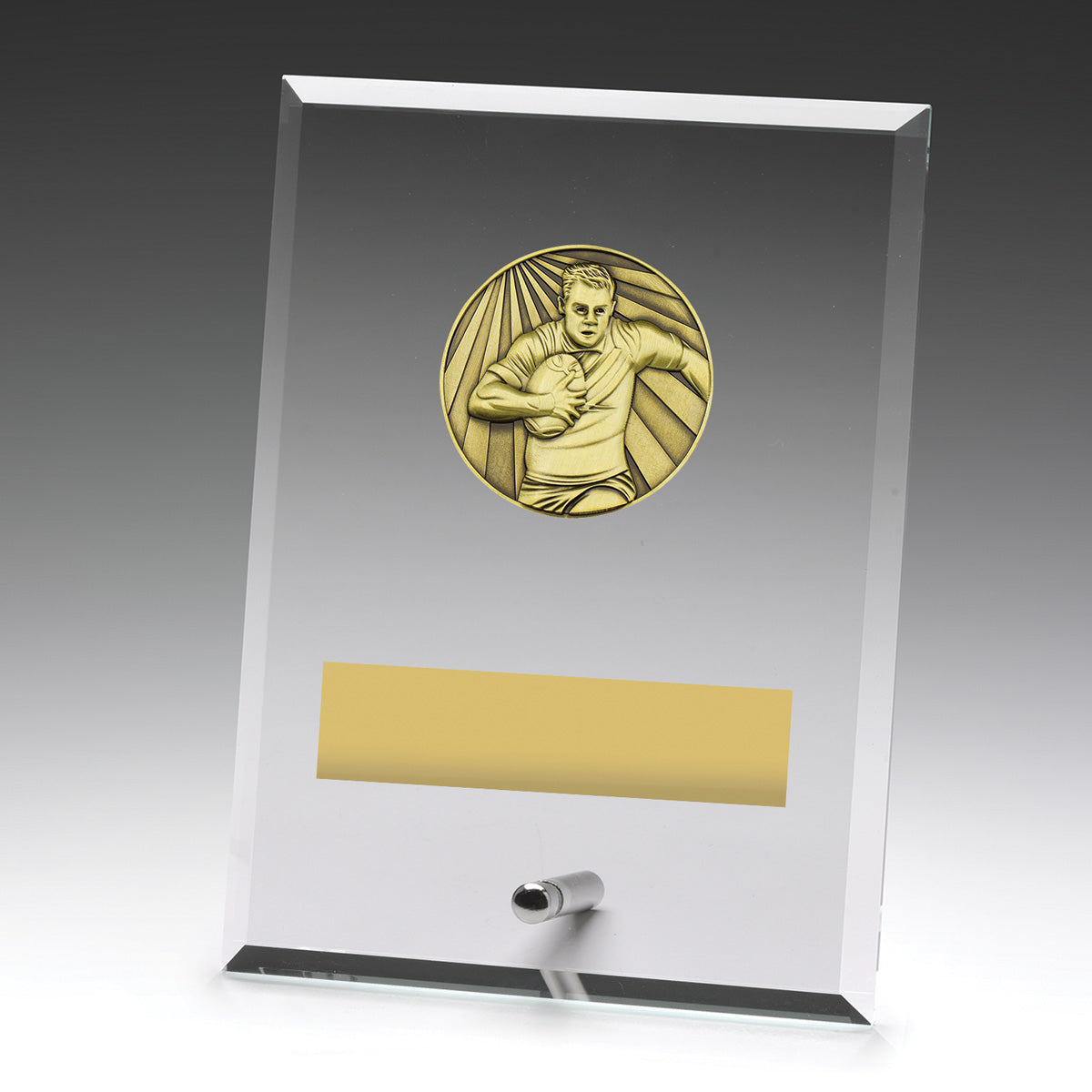 Glass Plaques - Male 175mm