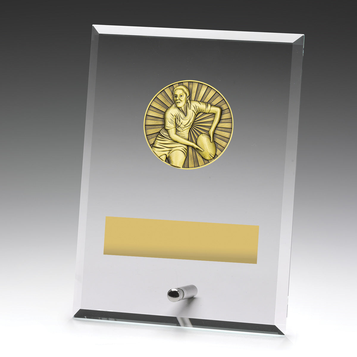 Glass Plaques - Female 175mm