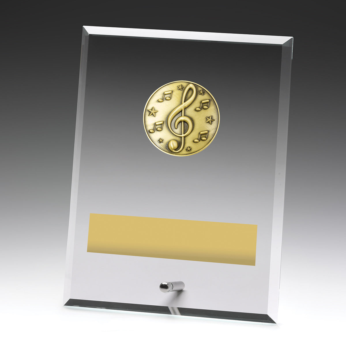 Glass Plaques - Music 200mm