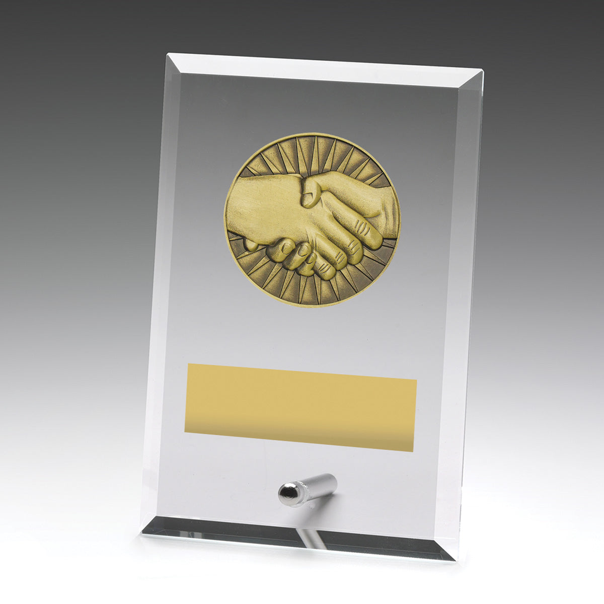 Glass Plaques - Fair Play 150mm