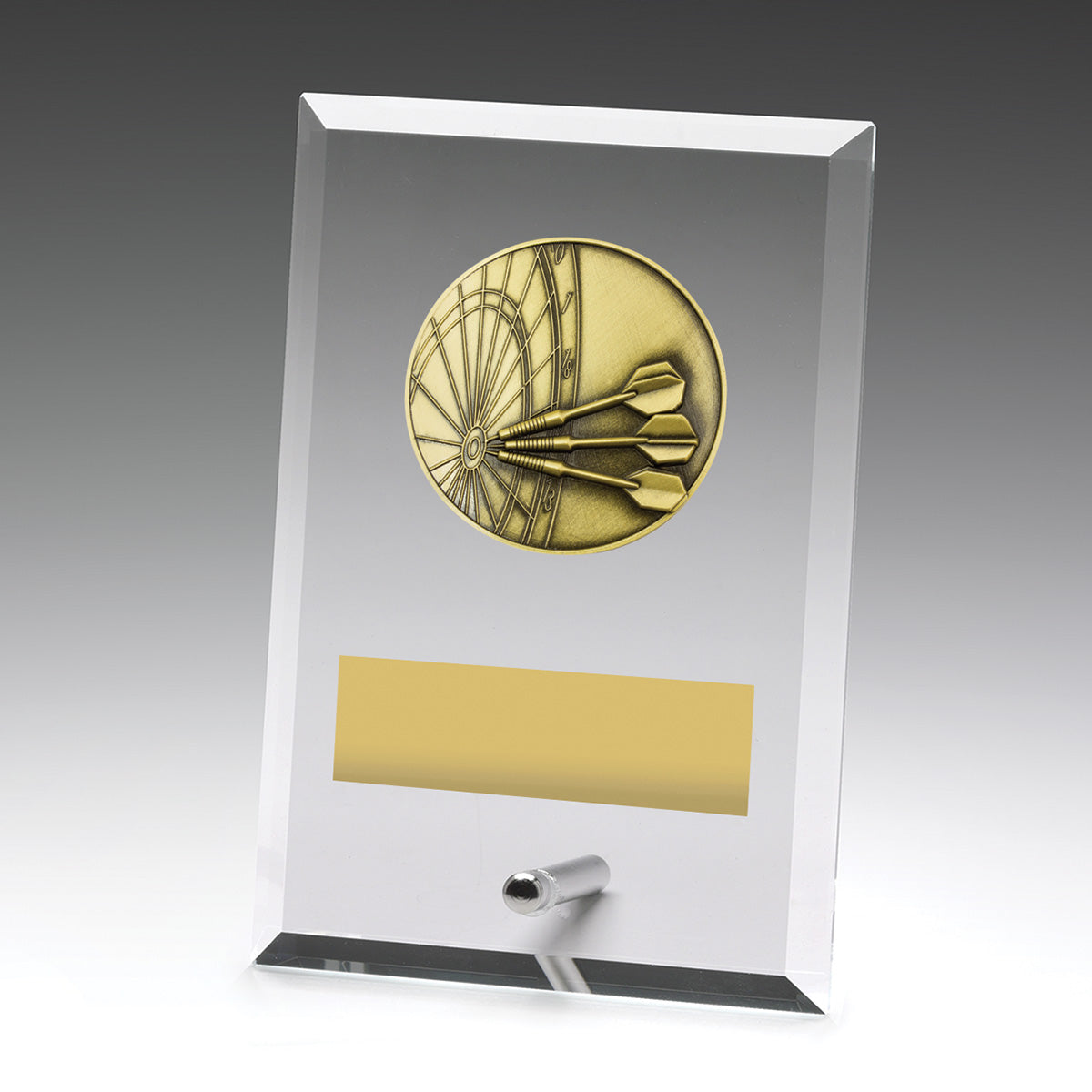 Glass Plaques - Darts 150mm
