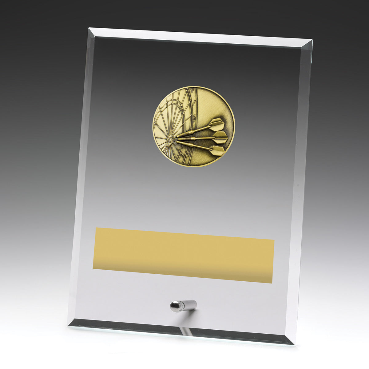 Glass Plaques - Darts 200mm
