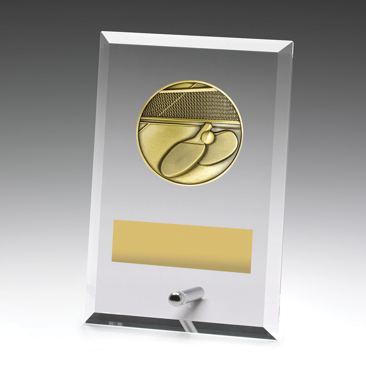 Glass Plaques - Table Tennis 150mm