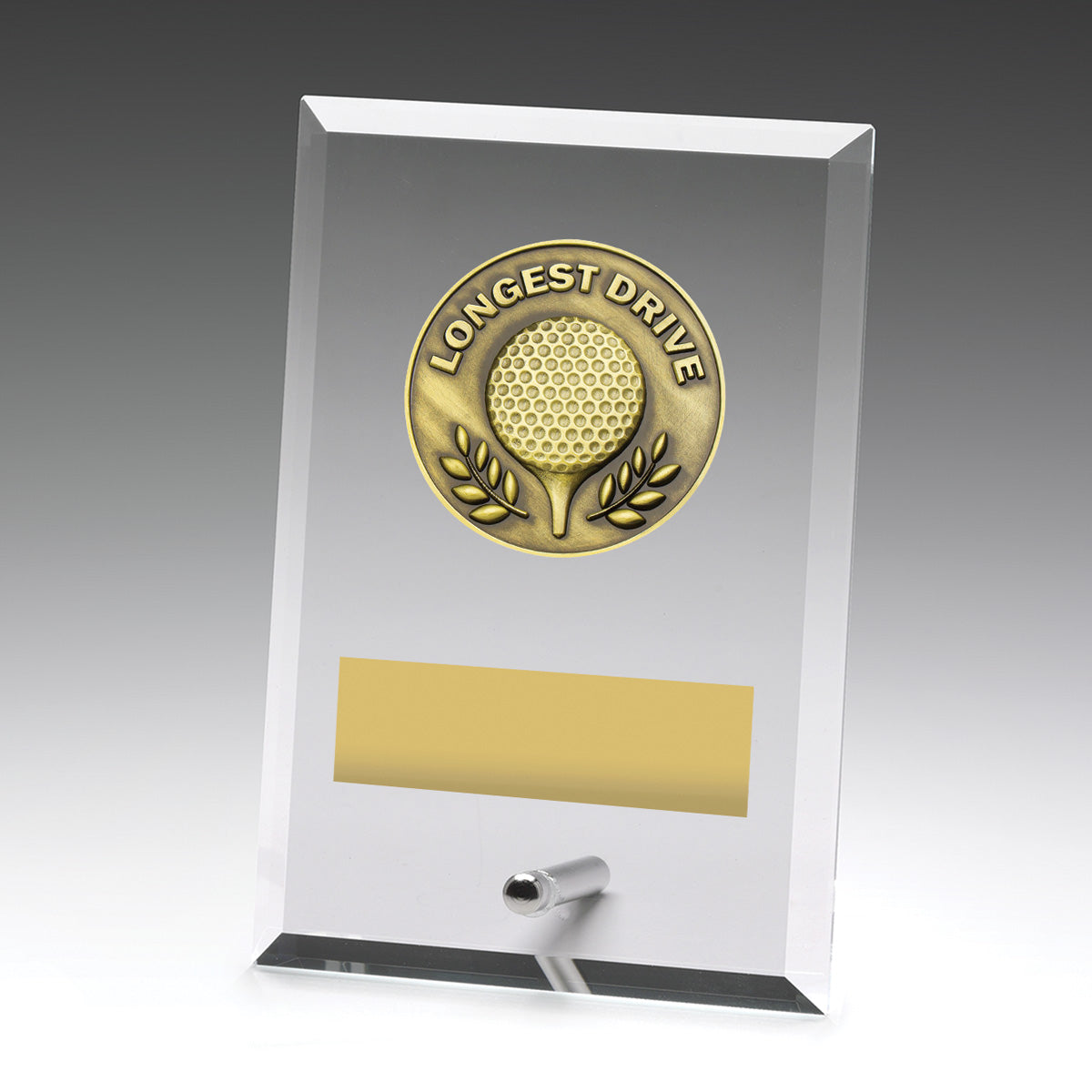 Glass Plaques - Longest Drive 150mm