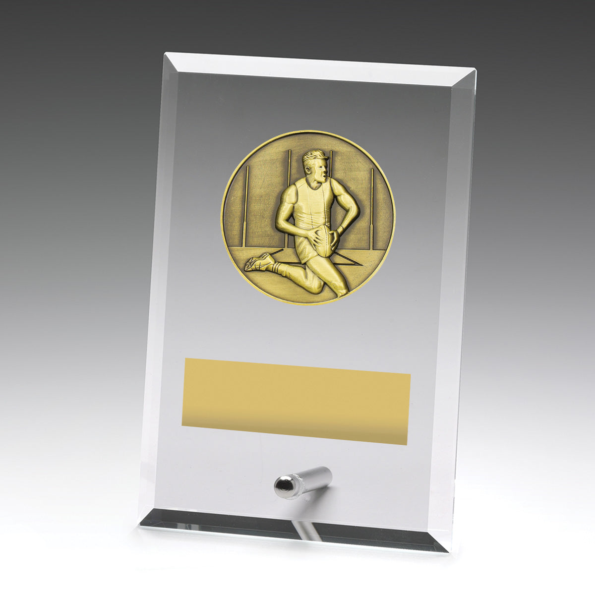 Glass Plaques - Male 150mm