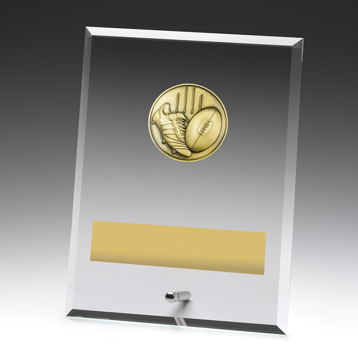 Glass Plaques - Aussie Rules 200mm