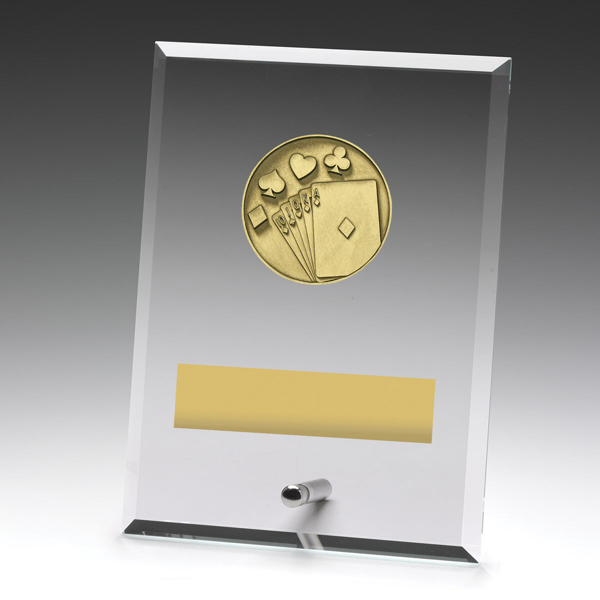 Glass Plaques - Cards 175mm