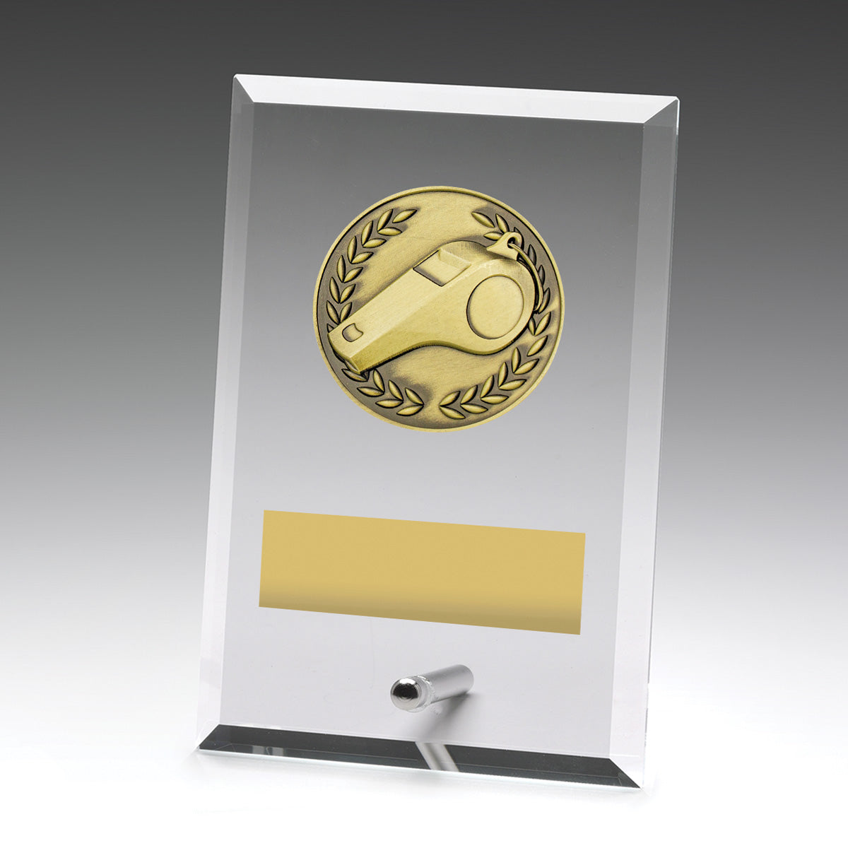 Glass Plaques - Whistle 150mm