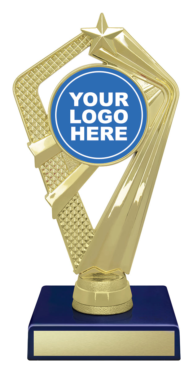 Blue Vintage Column 185mm