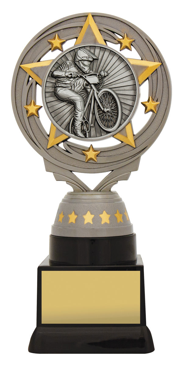 Silver BMX Torch 180mm