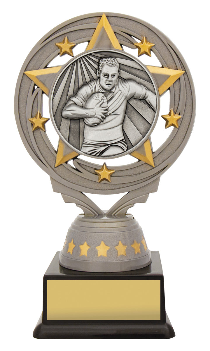 Silver Male Rugby Torch 150mm