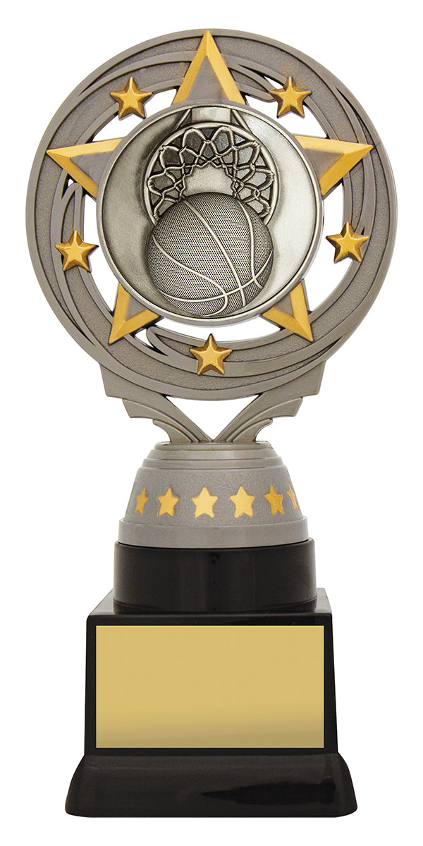 Silver Basketball Torch 180mm