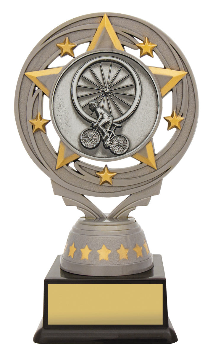 Silver Cycling Torch 150mm