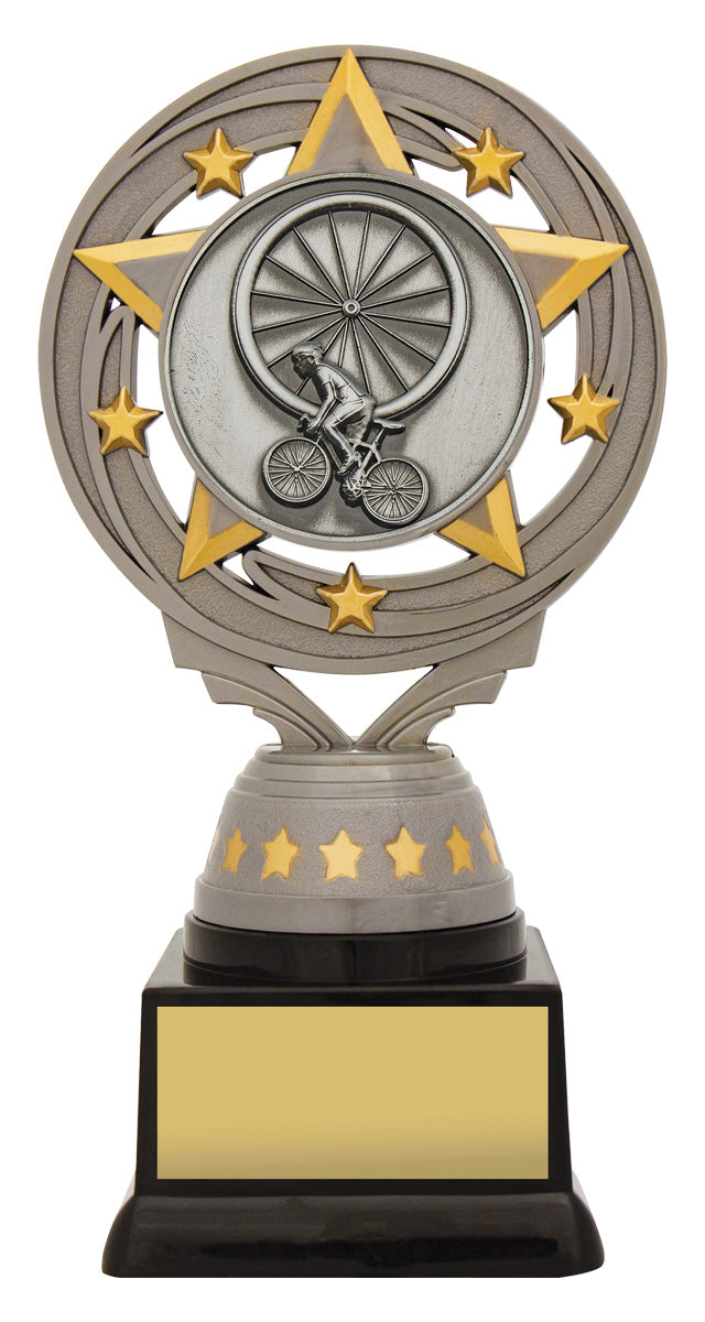 Silver Cycling Torch 165mm