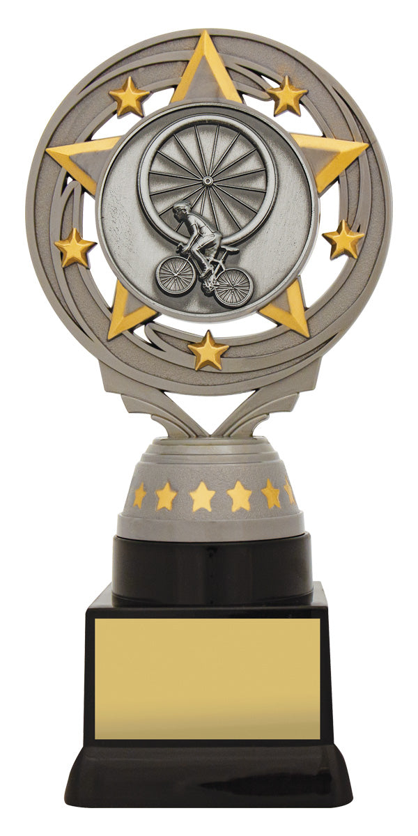 Silver Cycling Torch 180mm