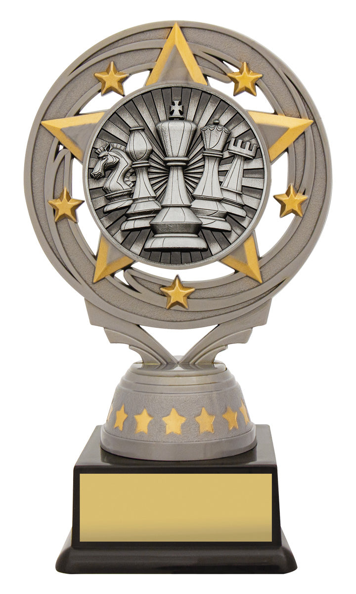 Silver Chess Torch 150mm