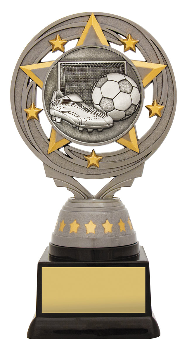 Silver Football Torch 165mm