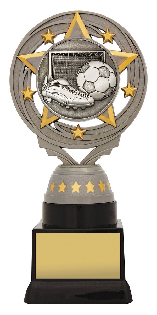 Silver Football Torch 180mm