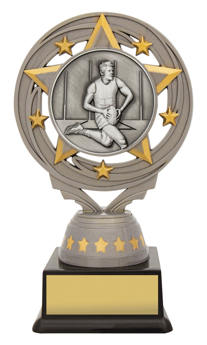 Silver Male Footy Torch 150mm