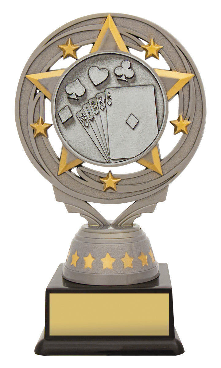 Silver Cards Torch 150mm