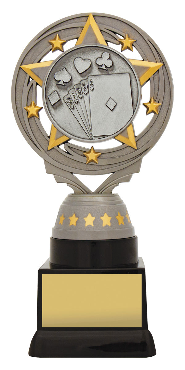 Silver Cards Torch 180mm