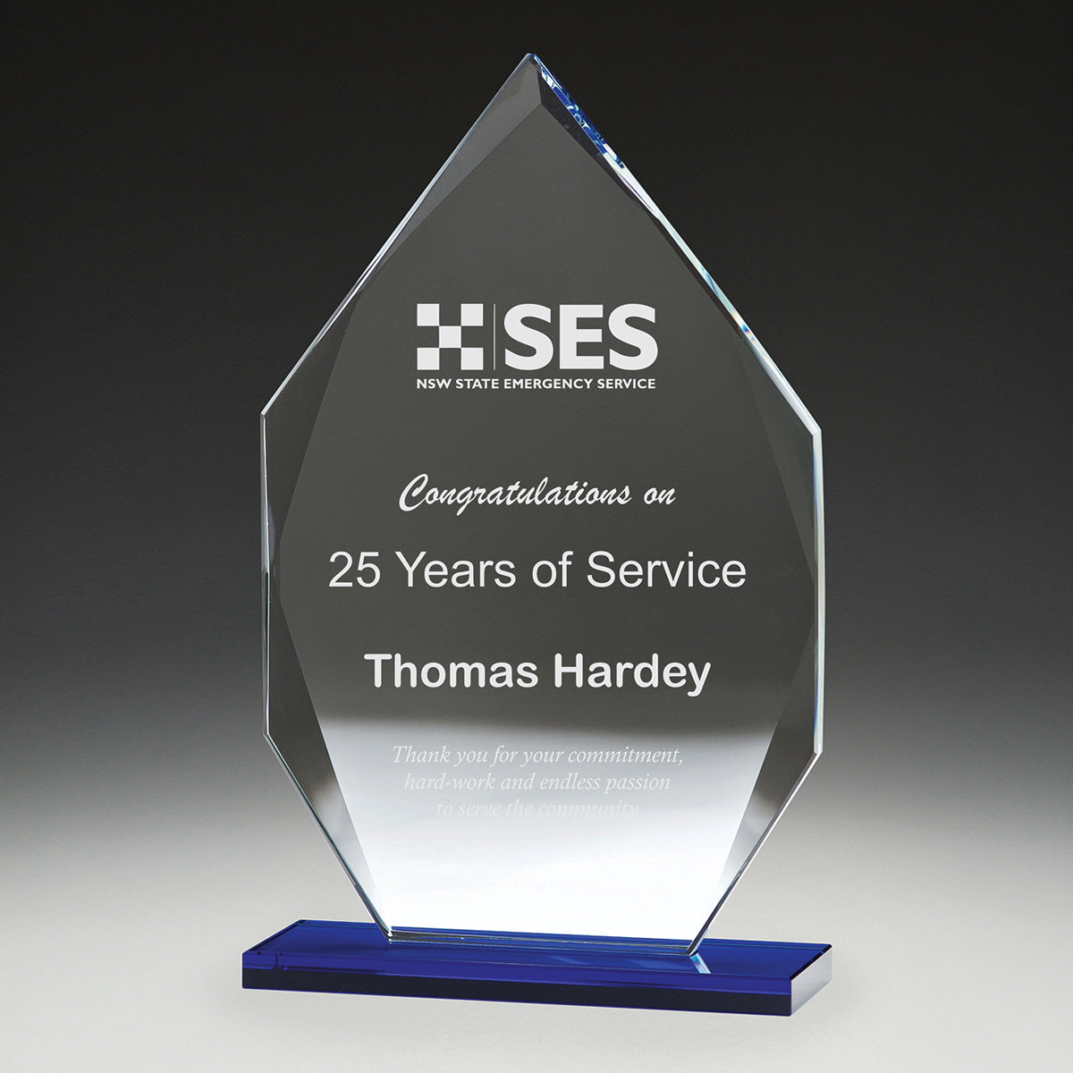 Blue Arrowhead 190mm