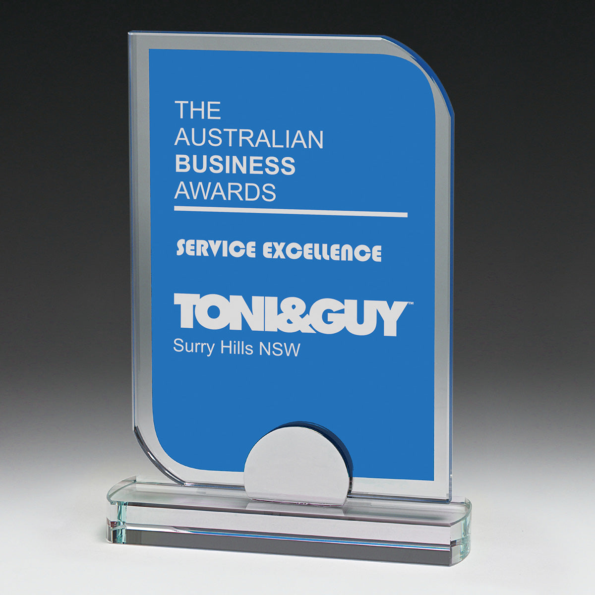 Dovetail Glass Blue 200mm