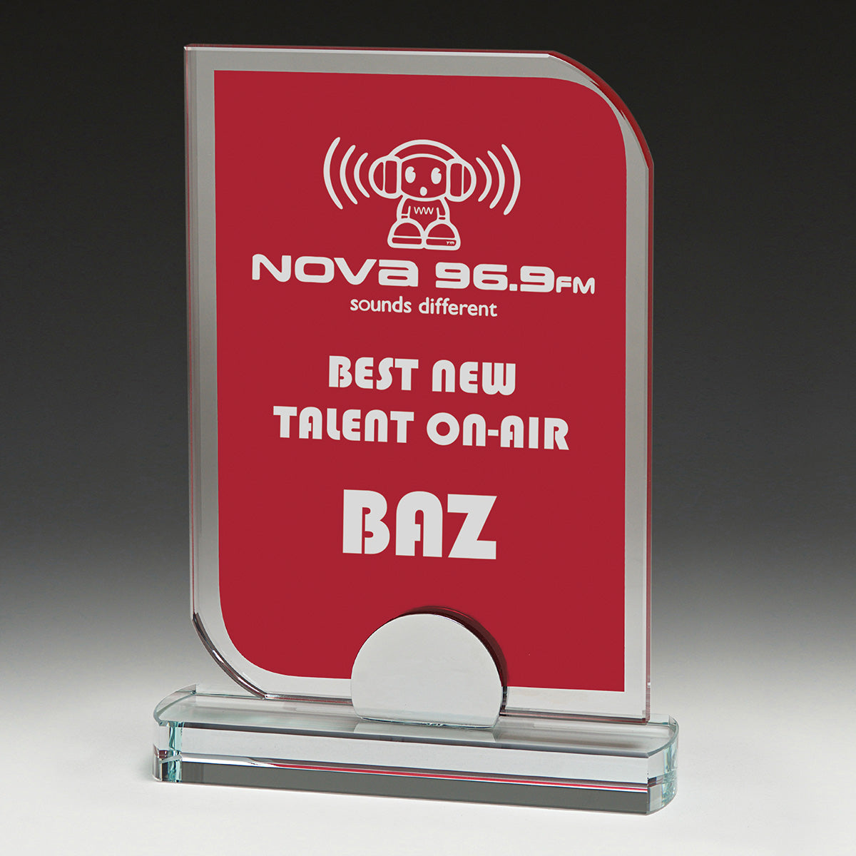 Dovetail Glass Red 200mm