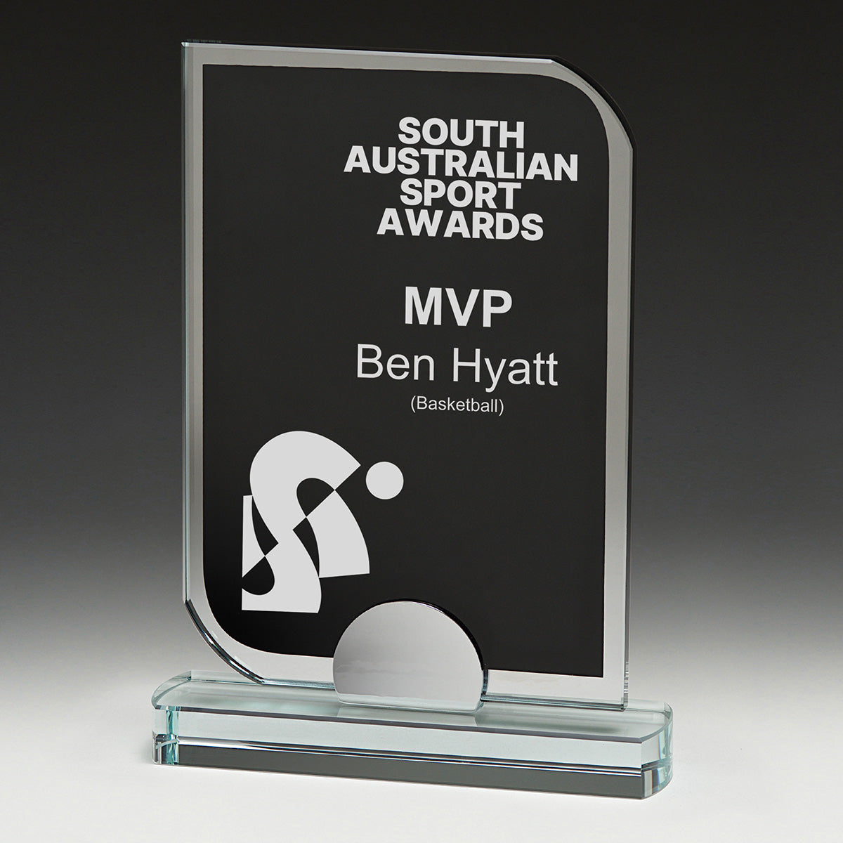 Dovetail Glass Black 200mm