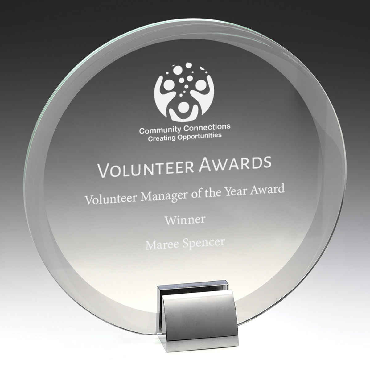 Glass & Metal Compass 135mm