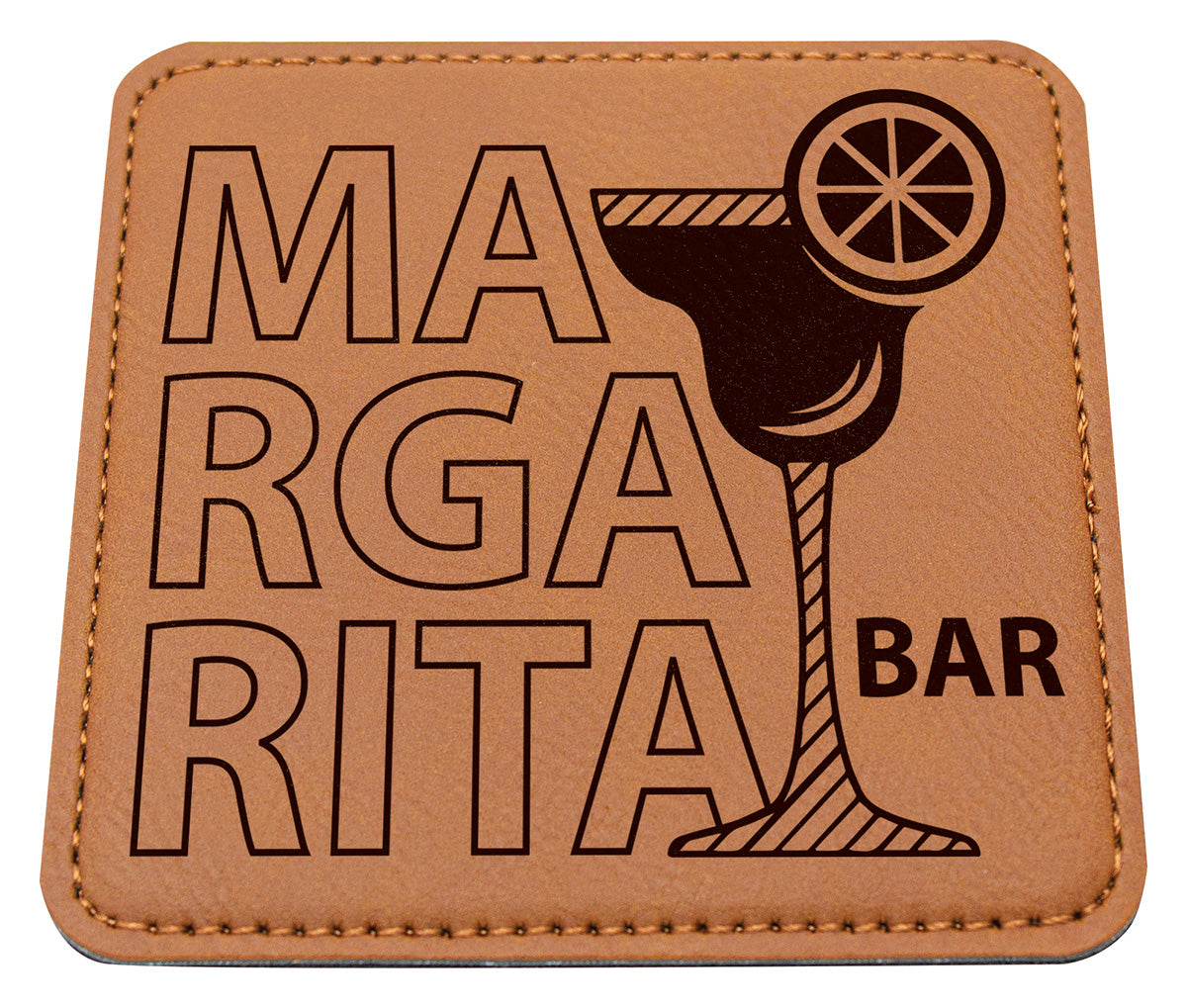 Rawhide Coaster Set 100mm