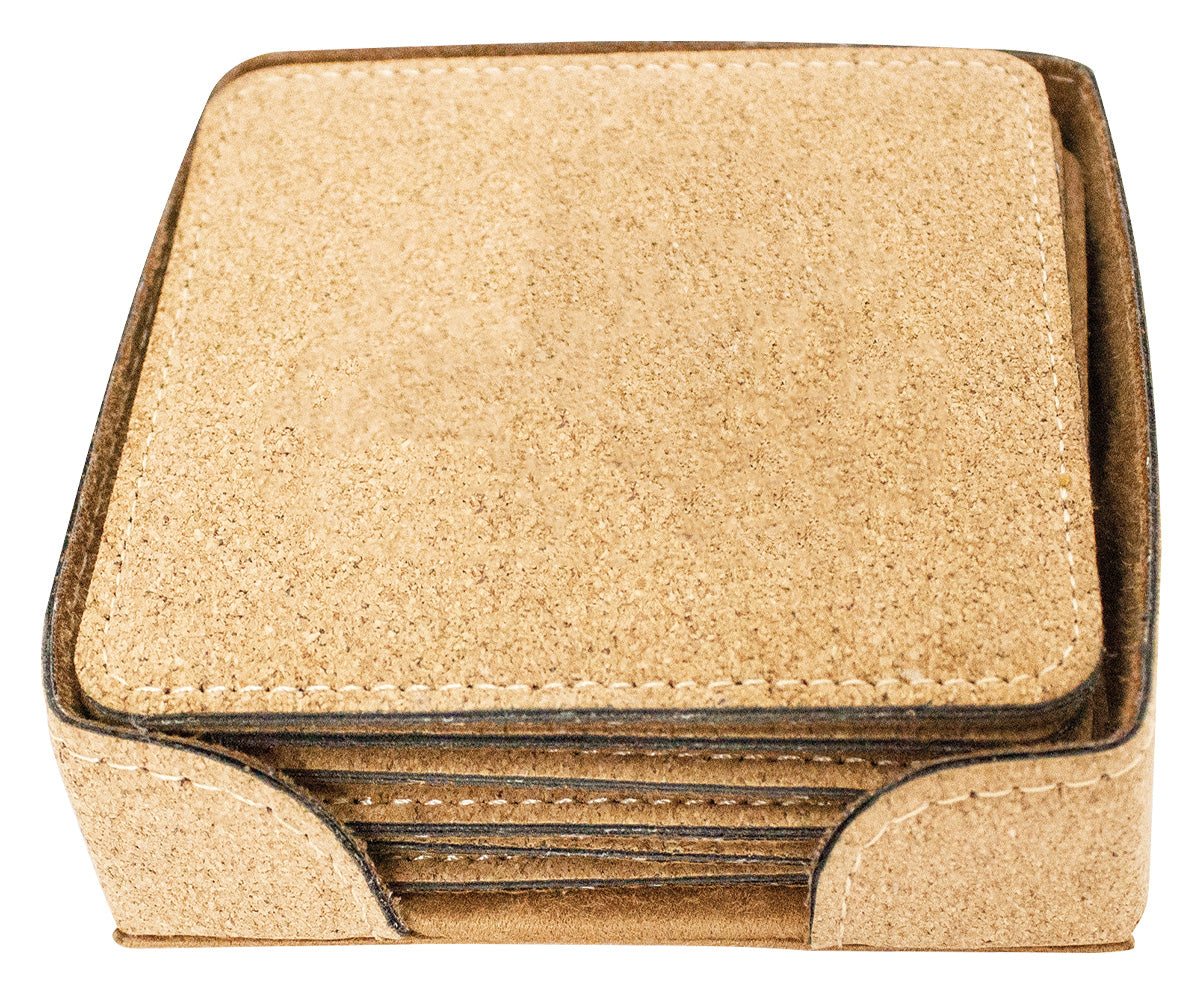 Cork Coaster Set 100mm