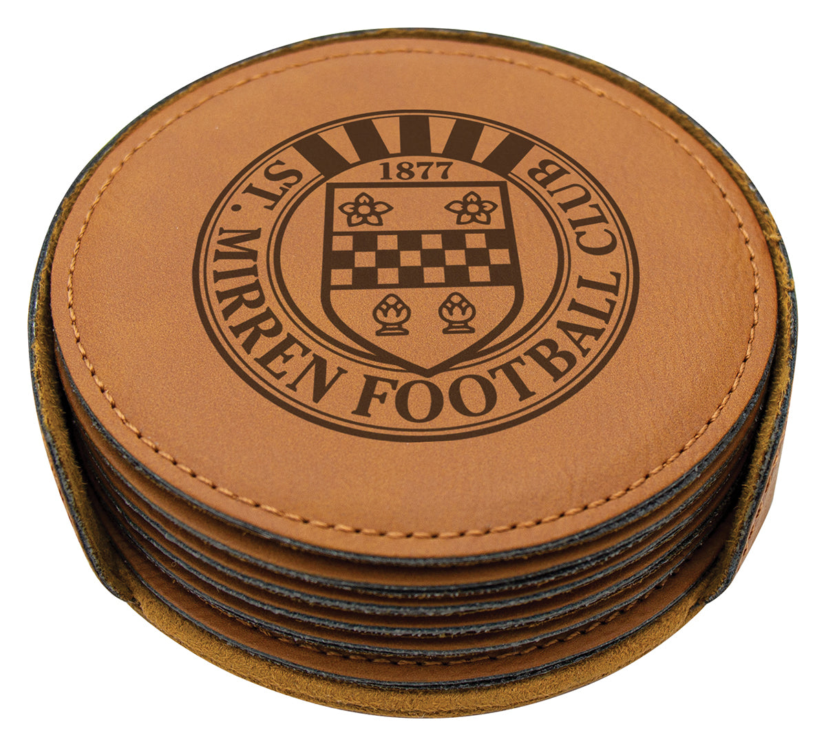 Rawhide Circle Coaster Set 100mm