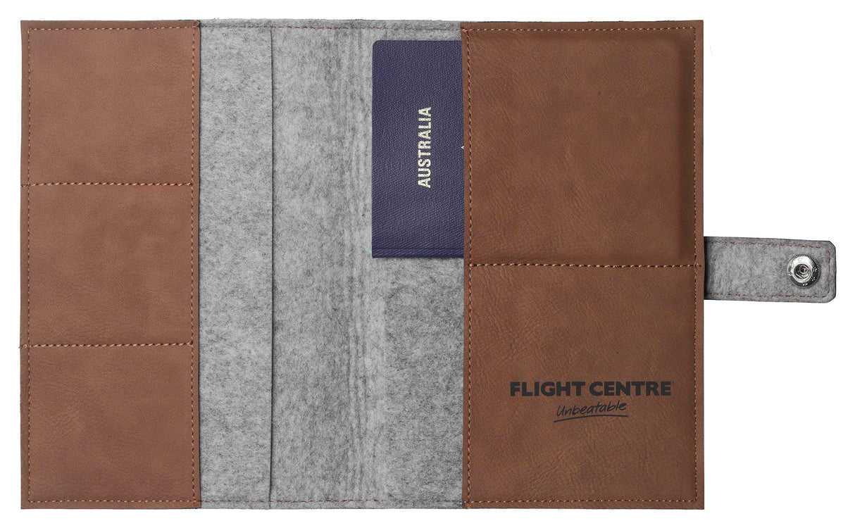 Leatherette Passport 200mm