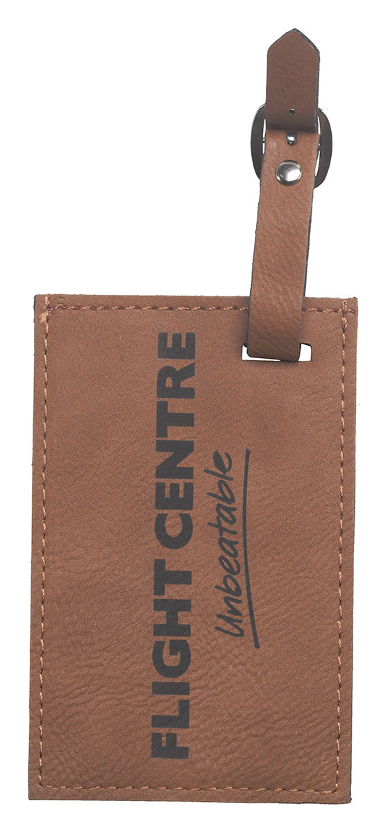 Leatherette Luggage Tag 110mm