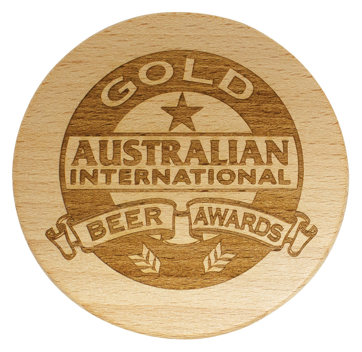 Timber Coaster - Circle 90mm