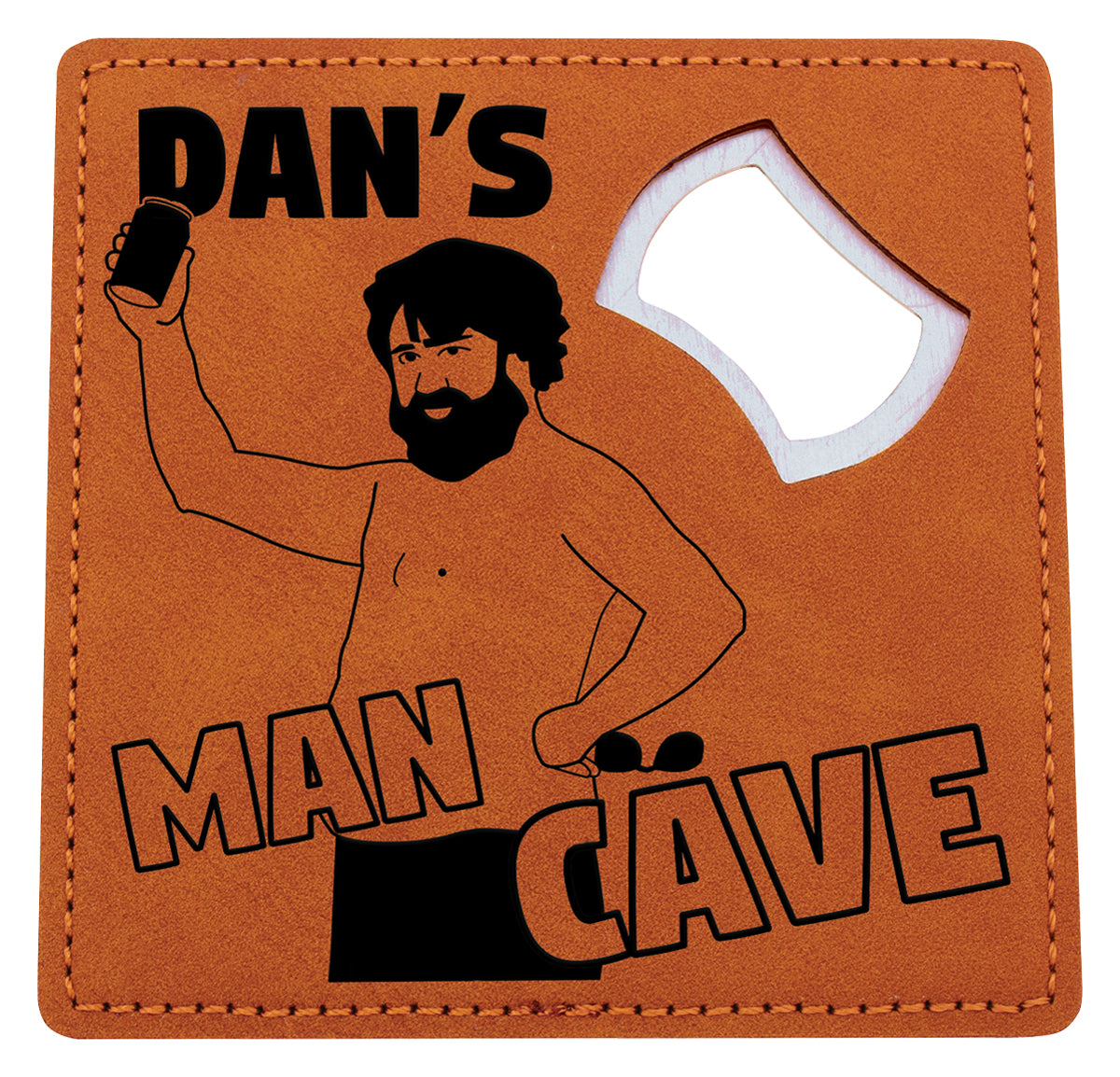 Rawhide Coaster & Opener 100mm