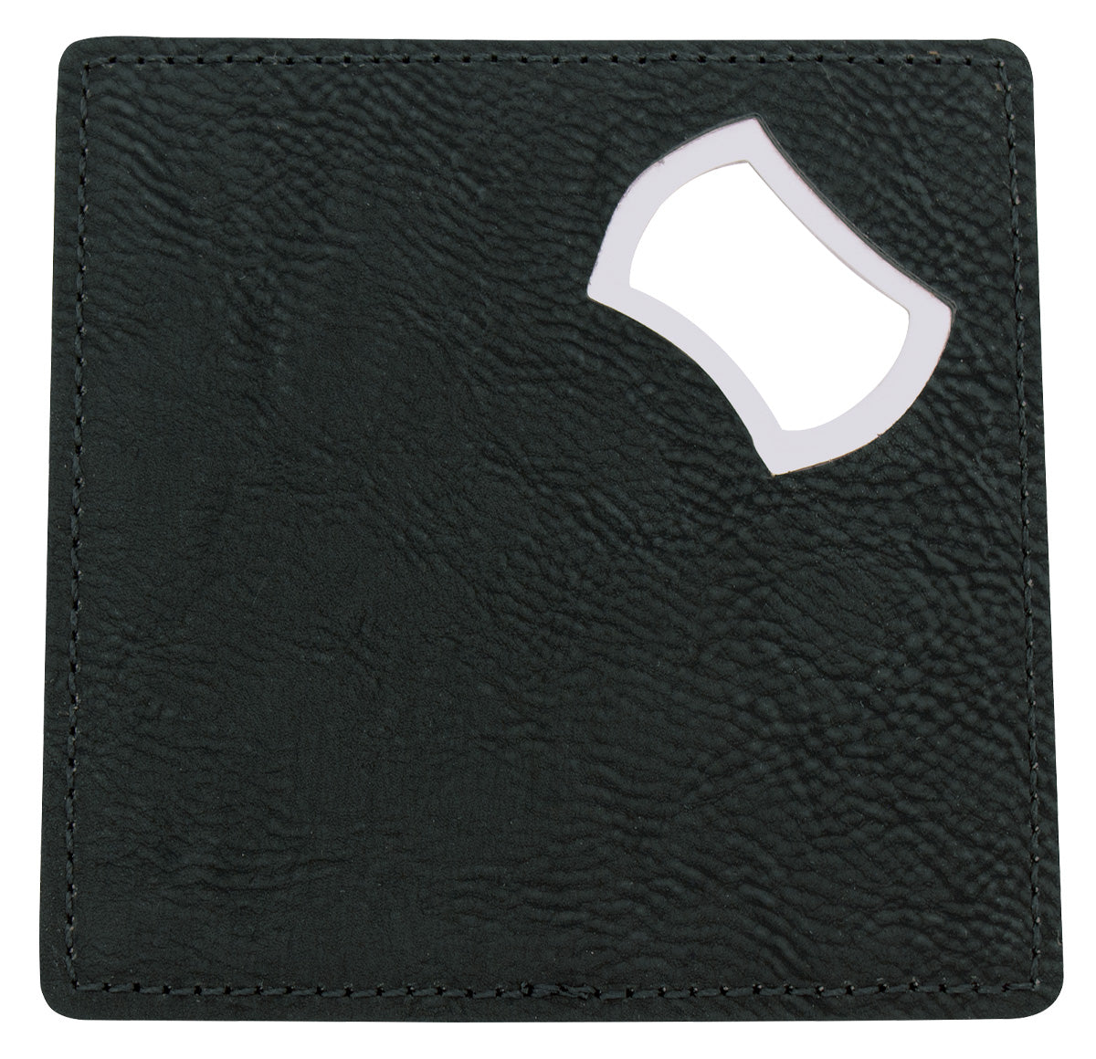 Black Coaster & Opener 100mm