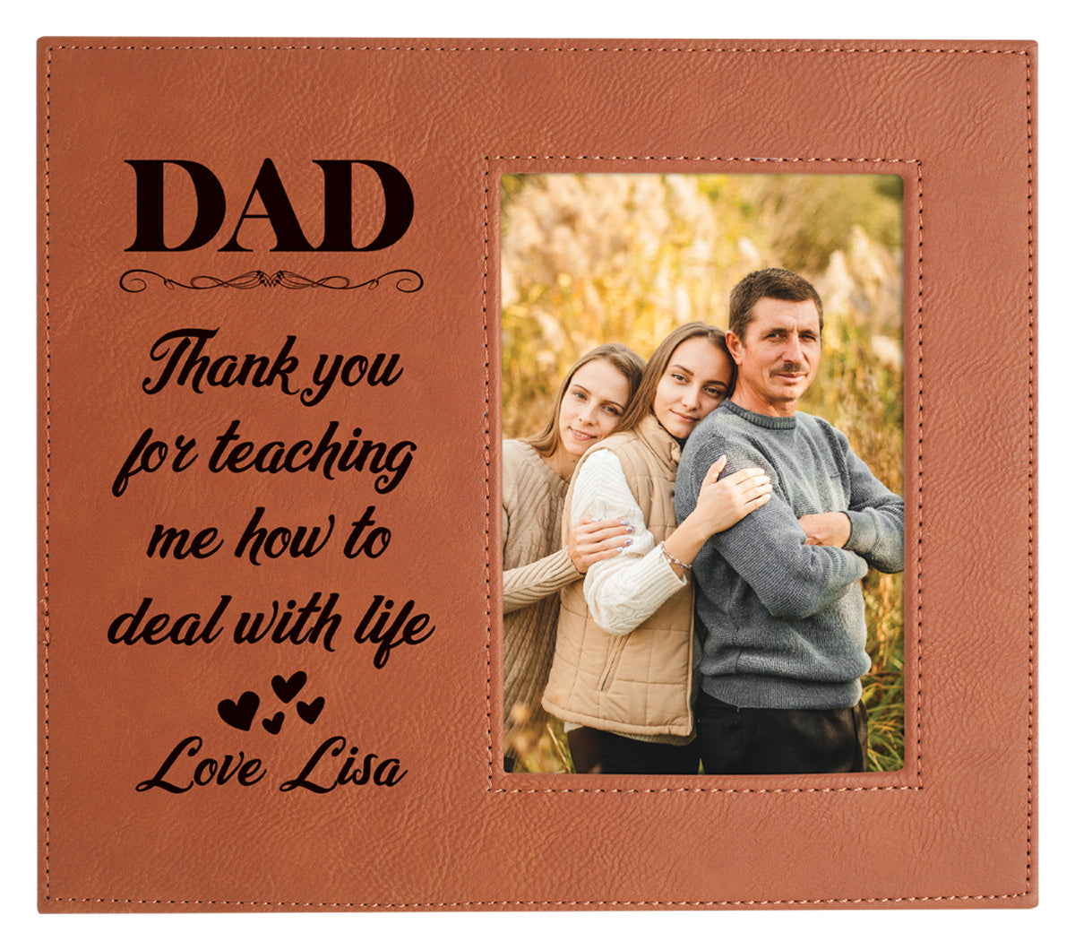 Leatherette Photo Frame 250mm