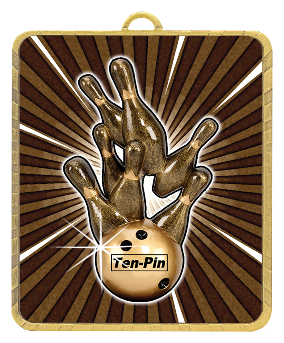 Gold Lynx Medal - Tenpin Gold