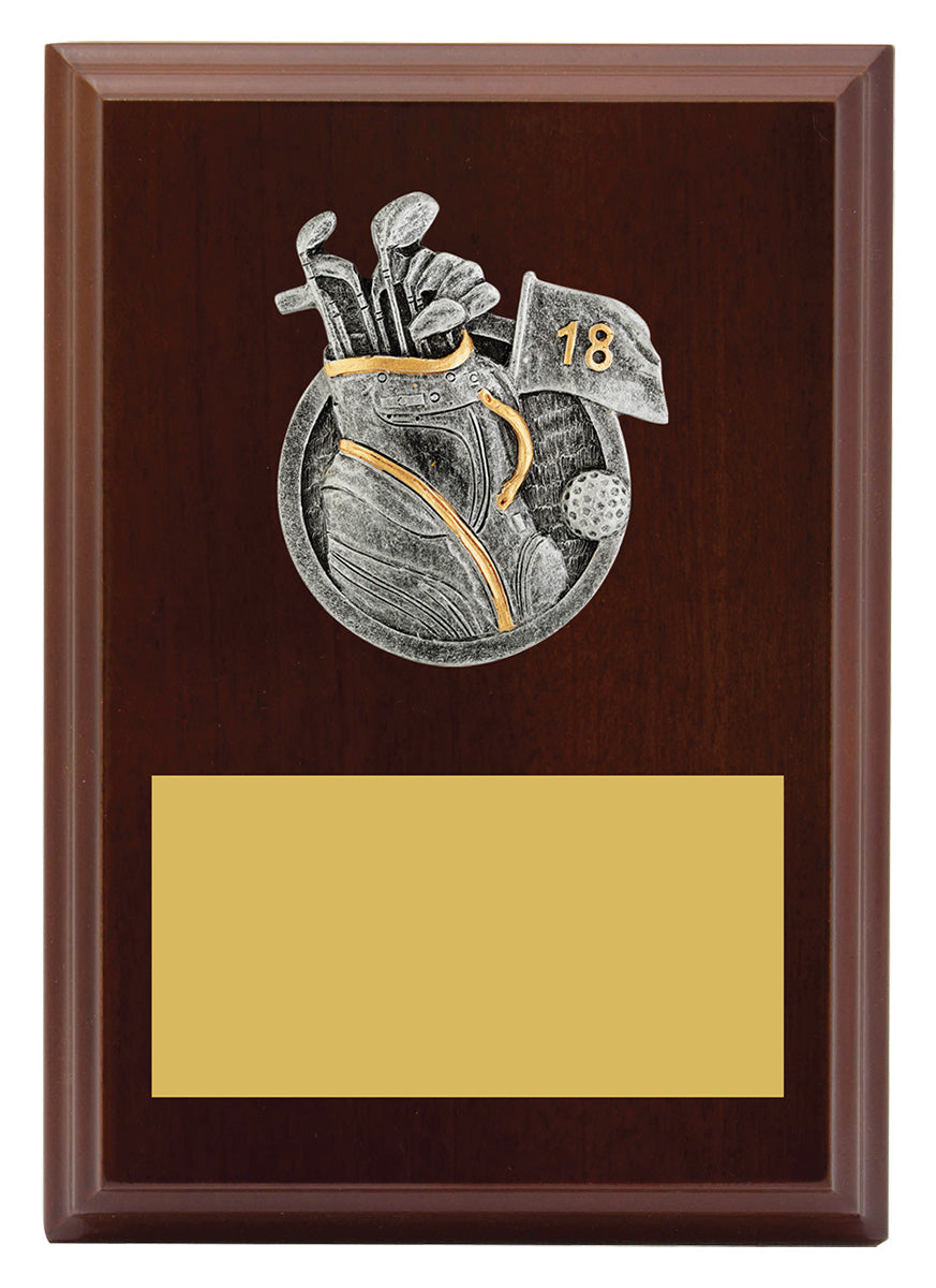 Peak Plaque Golf 150mm